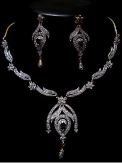 CZ Necklace Set